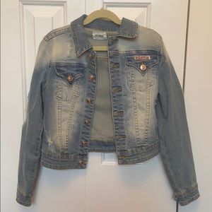 Hudson girls jean jacket